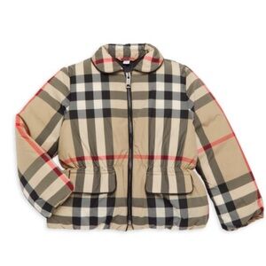 BURBERRY Girl's Mollie Vintage Check Jacket size 14